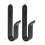 2 Pcs Horizontal Snowboard Wall Racks, Mount Clips Hanger 2