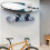 2 Pcs Horizontal Snowboard Wall Racks, Mount Clips Hanger 4