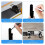 2 Pcs Horizontal Snowboard Wall Racks, Mount Clips Hanger 7