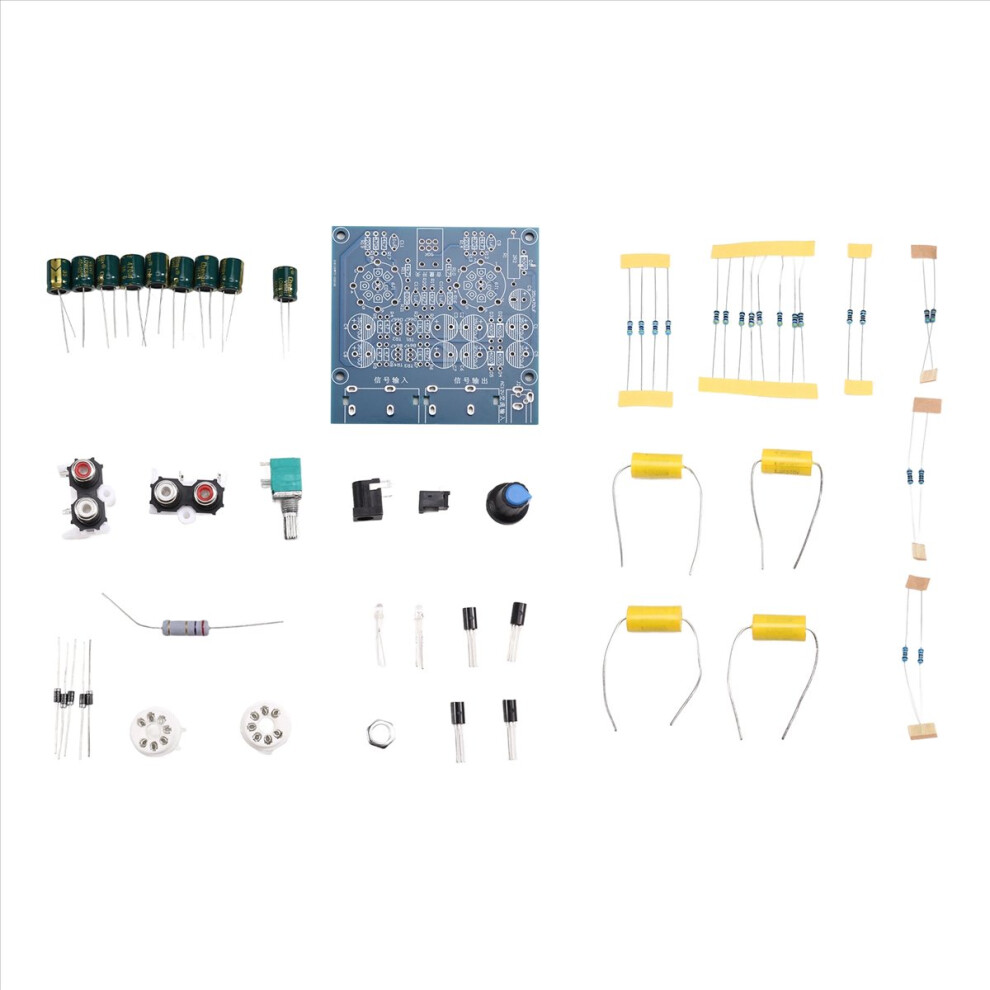 Stereo Tube Preamplifier Board Diy Kits Bile Amp Effect Tool Parts 4853097754563