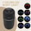 200Ml Mini Humidifier Quiet Adjustable Mist Modes for Travel B 8