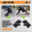Skateboard Gloves Longboard Drift Brake Turning Black 7