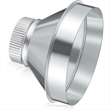 8 Inch to 4 Duct Reducer Increaser
