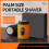 Electric USB Charging Smart Digital Display Men's Shaver Black 4