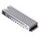 M.2 2280 NVMe Heatsink SSD Cooling Pad Silver 2