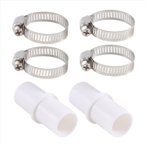 2 Pieces Washing Machine Drain Hose Connectors Was