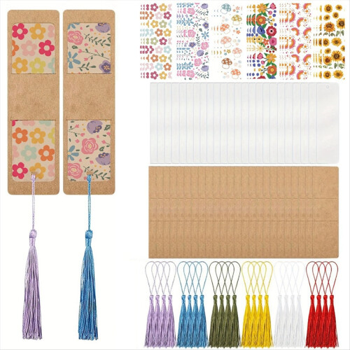 DIY Blank Bookmark Covers Paper Sleeves A 2