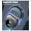 Mini Electric Shaver High Speed Motor Waterproof Blue 3