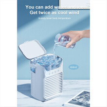 Portable AC Fan with 3 Speeds Air Cooler for Room Bedroom Office Desk