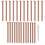 25Pcs Copper Nails for Tree Stumps 3.14 Inches Long Pure 1