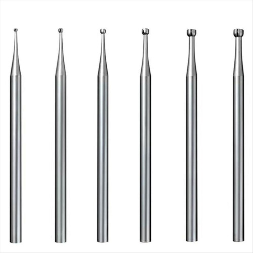 6Pcs Open Mouth Cup Burr - Jewelry Setting Burs Wire Rounder Bits 1