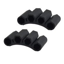 2 Pack Magnetic Bits Holsters Attach to Drill 1/4 Inch Magnet Screw