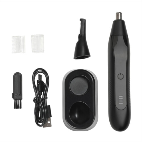 Electric Nose Hair Clipper with Replaceable Stainless