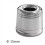 Safety Holder Diameter 15 mm General Stand Silver 7