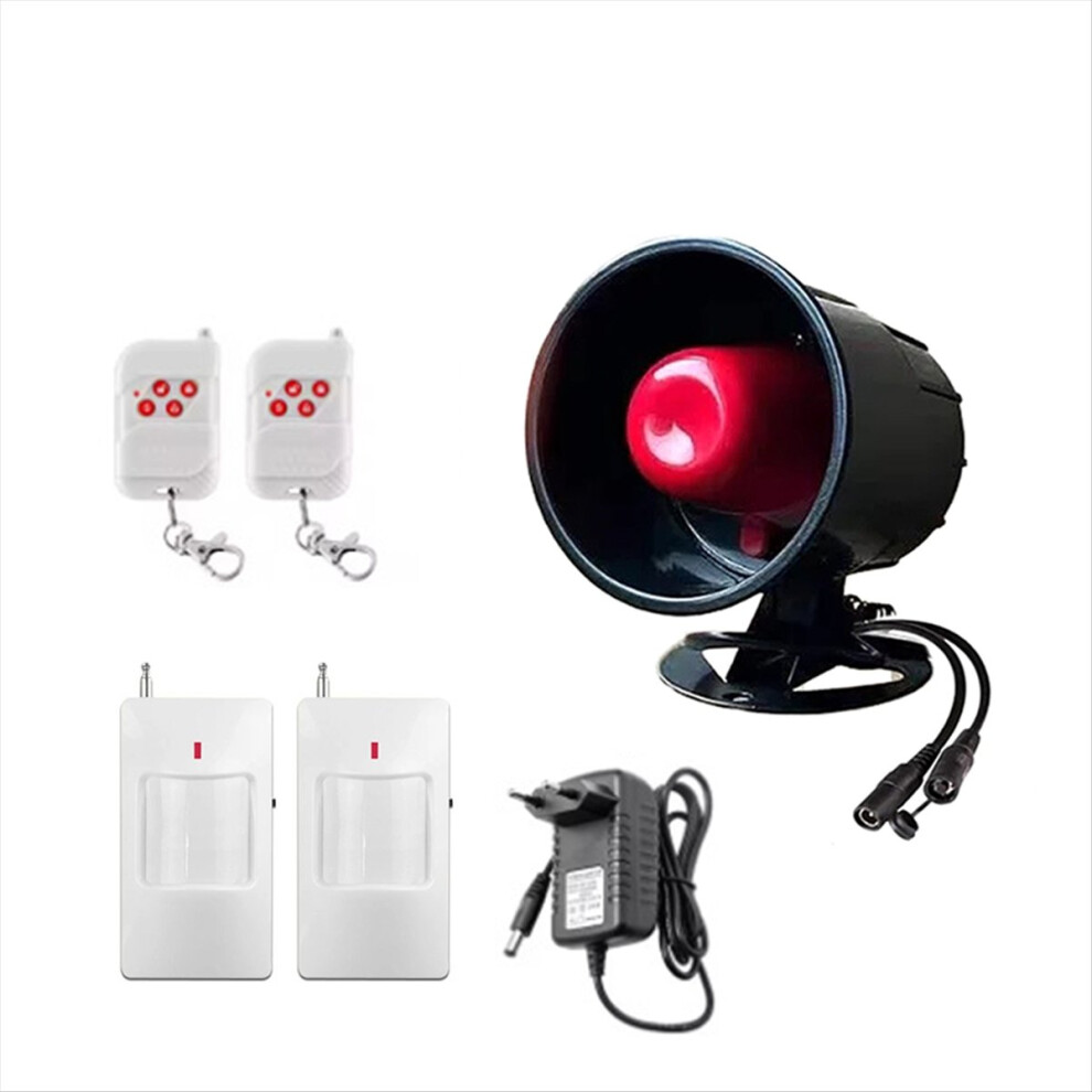 433Mhz Wireless Siren Alarm System For Home Security Burglar Eu Plug 4853097712761