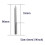 1/4In 6Mm High Carbide Steel Burr Bits 6