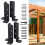4Pcs Adjustable Deck Post Anchor Base Brackets Fence 4