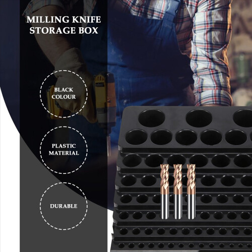 Drill Bit Storage Box Milling Cutter Saving Space Case 2