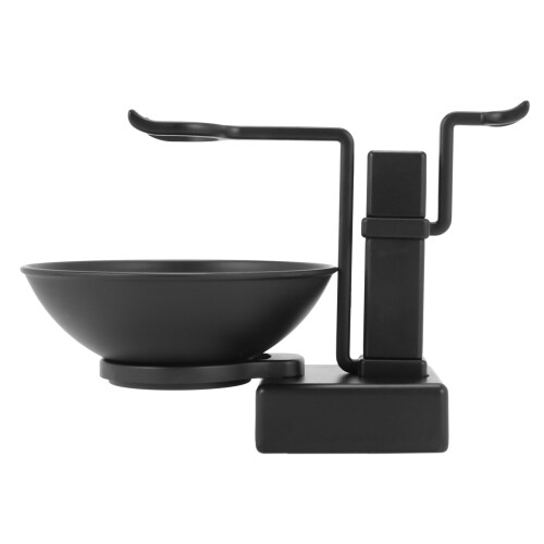 Bathroom Barber Men Metal Shaving Rack Stand Set - 2