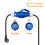 EV Charger Female Plug 3 Pins Adapter Waterproof C 7