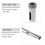 50 Pcs Diamond Coated Drill Bit for 8 mm Pointed Hole Saw 4