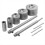 Concrete Hole Saw Kit 10Pcs Drill Core Bit for Brick Impact Resistant 1