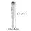 50 Pcs Diamond Coated Drill Bit for 8 mm Pointed Hole Saw 7
