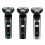 Electric LCD Digital Display Three-head Floating Type-C green 5
