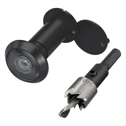 220-degree Solid Peep Holes for Door With 16mm Drill Bit