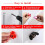 12Pcs Horizontal Chicken Waterer Nipples with Drill Bits 7