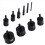 Diamond Core Drill Bit Set 10 PCS Brazed Hole Saw 3