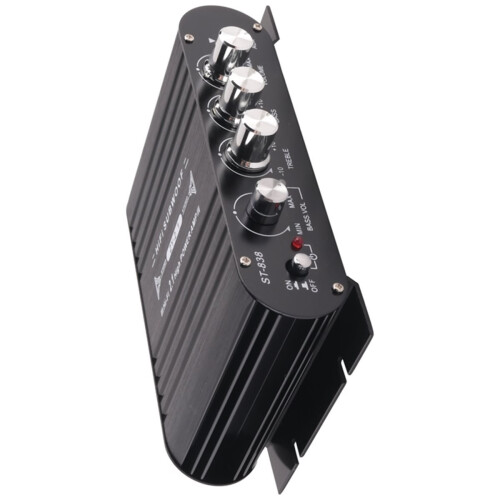 HIFI Amplifier 2.1 Channel Bluetooth 5.0 Car MP3 Amp EU Plug 2