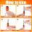 Hex Shank Screwdriver Release Bits Holder Hand Held Extension Bar 4