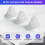10X Wheel Arch Trim Clips Plastic Front Rear For T 6