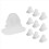 10X Wheel Arch Trim Clips Plastic Front Rear For T 4