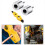 Copper Pipe Cleaner 4in1 Battery Brush for Drill Plumbing Package 3 5