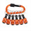 6PCS Bit Holders Keychain, 1/4 inch Hex Shank 1