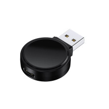 Magnetic Wireless Charger for Watch 8 7 6 5 4 3 SE Ultra Black