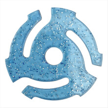 LP45 RPM Vinyl Record Adapter for Turntable Phonograph Blue