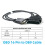 J1962 12V 24V OBD Cable
OBD2 Diagnostic Extension Cable 4