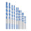12 Pcs Masonry Drill Bits Set 3mm to 12mm Carbide Twist Tips 2