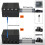 4 CH Balanced XLR Audio over Fiber Extender EU PLUG 7