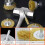 Brass Wheel Cup Brush Set 8 Piece, Wire Set,Yellow 6