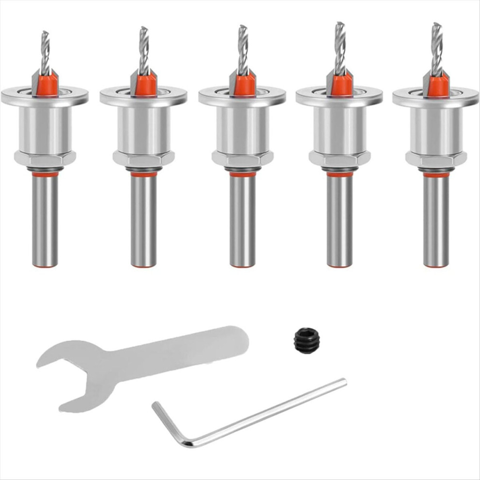 Photos - Bits / Sockets Jojomino 5 PCS Countersink Drill Bit Set, Set 