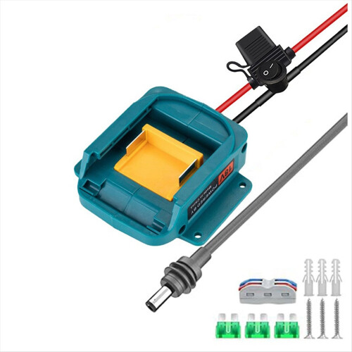 Mini Battery Adapter for 18V with 3 Fuses
