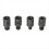 4Pcs M14 M10 5/8 inch-11 Adapter Angle grinder Thread converter 4