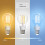 Tuya WIFI Smart Filament Bulb 7W LED Light Lamp E27 Dimmable Lighting 6