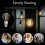 Tuya WIFI Smart Filament Bulb 7W LED Light Lamp E27 Dimmable Lighting 5