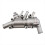 Thermostat Housing Engine Coolant Water Flange Pum 2