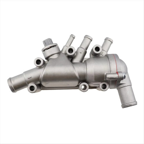 Thermostat Housing Engine Coolant Water Flange Pum 1